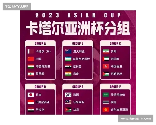 2023年亚洲杯中国队赛程安排及重要比赛时间一览